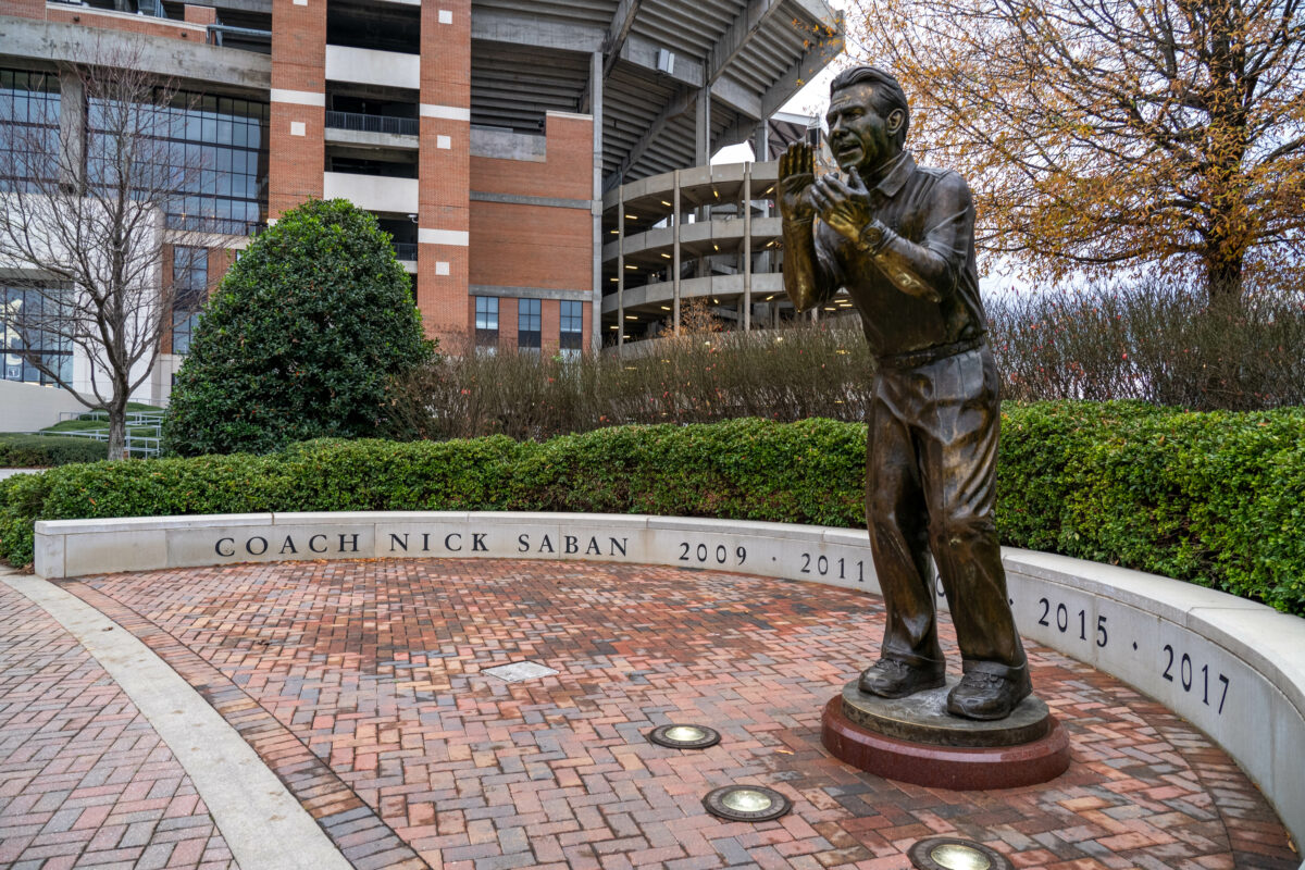 Nick Saban stature - Alabama