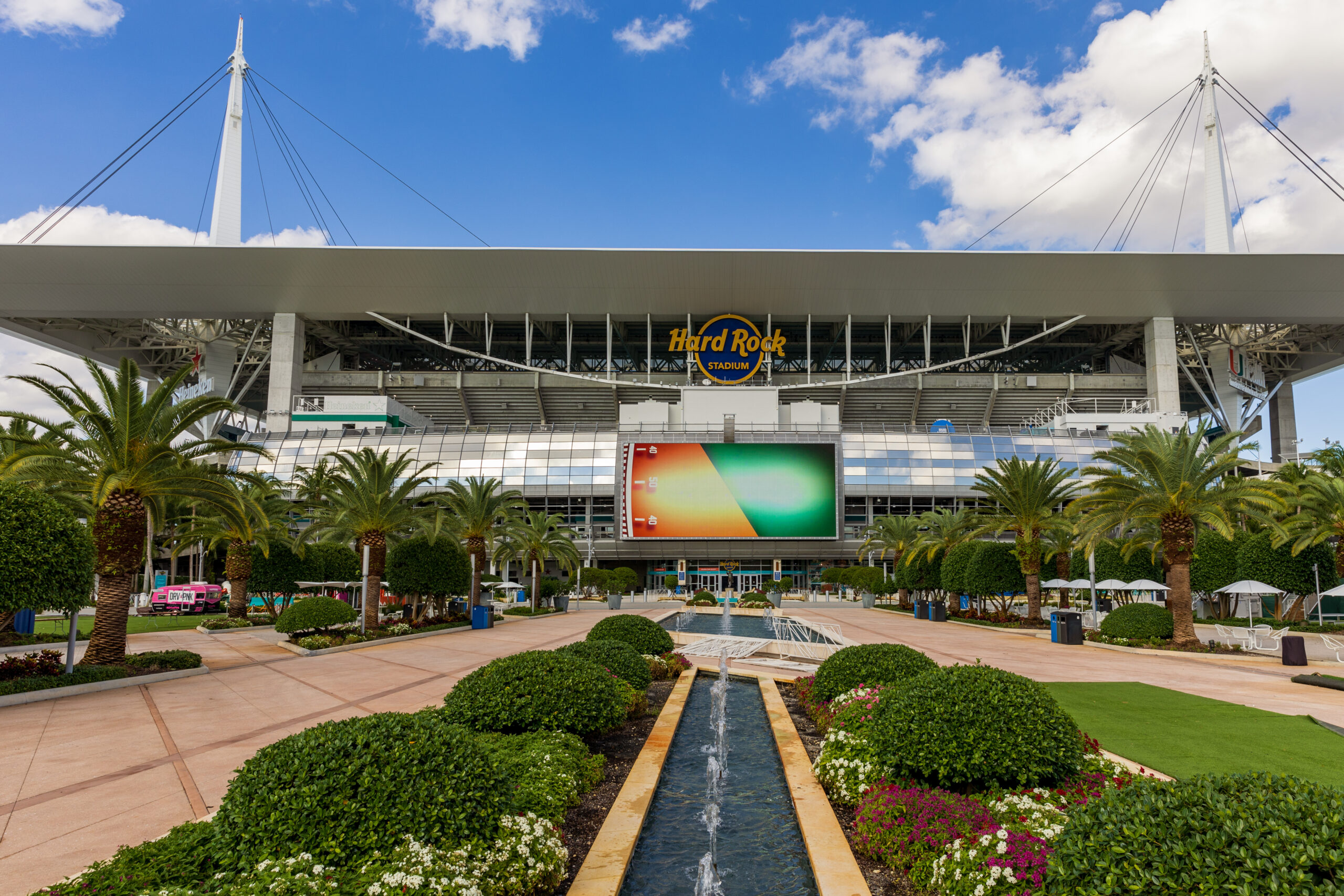 Hard Rock Stadium, home of the Miami Dolphins