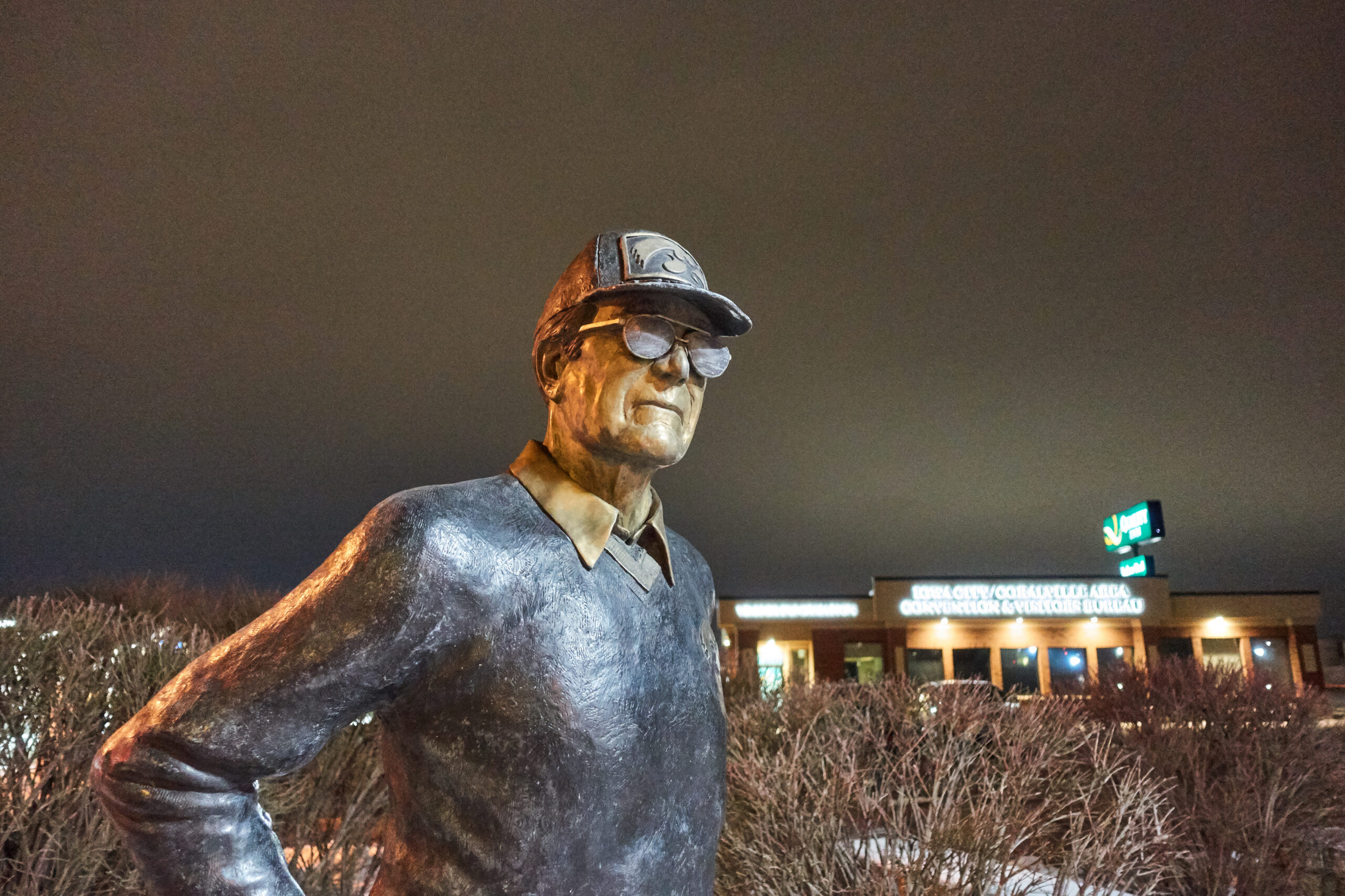 Statue of Haden Fry