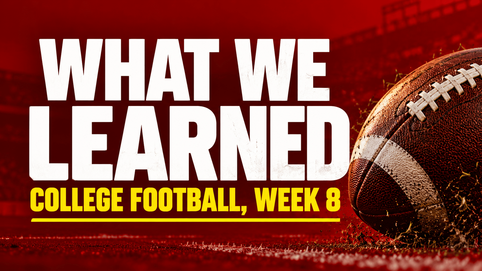 Seven ranked teams lost, two more coaches got fired, and Lincoln Riley’s offense ran the wrong way.